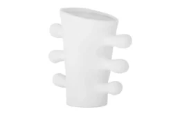 Vase „Alvina“ – Weißes Steingut