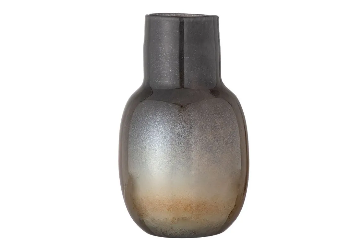 Vase „Amara“ – Braunes Glas