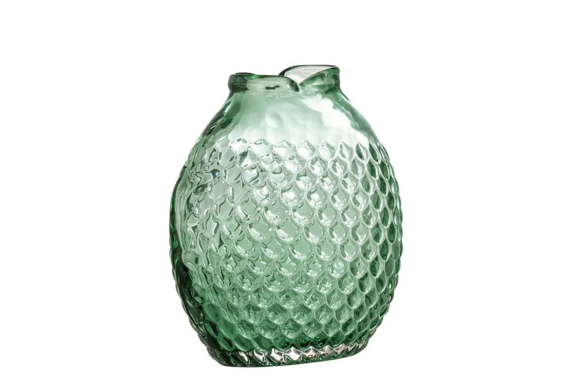Vase „Aqualis“– Grünes Glas