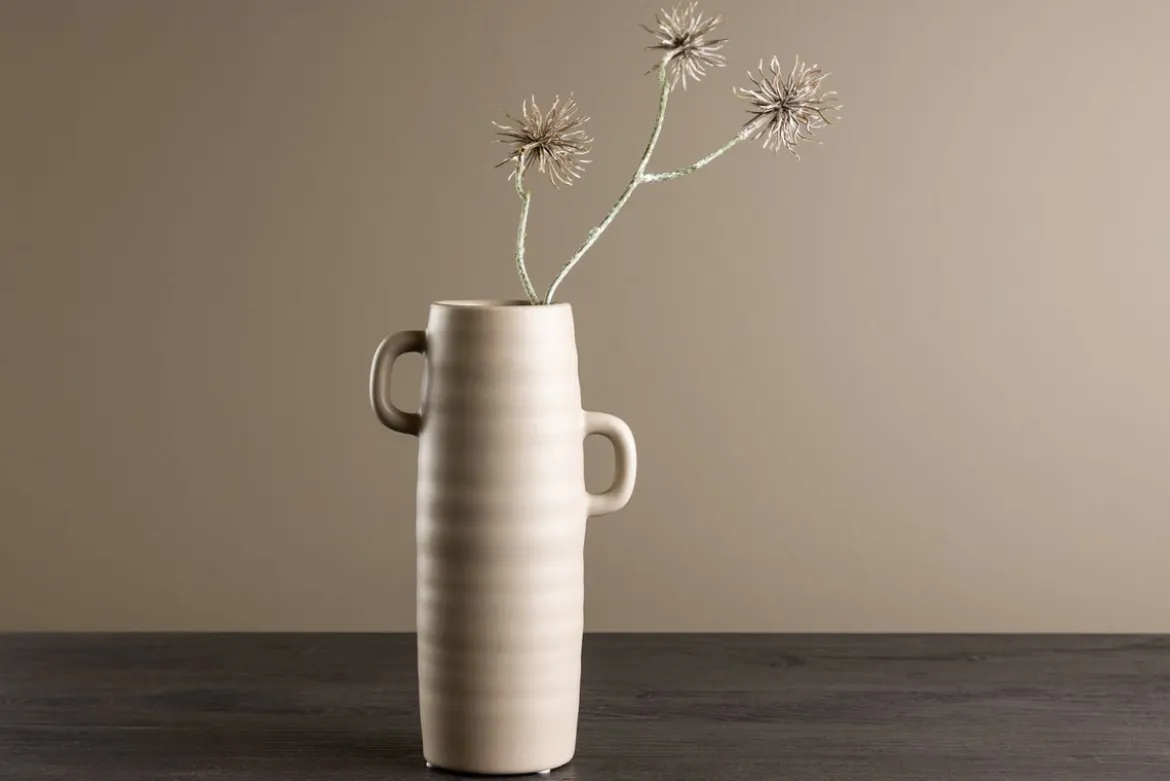 Vase „Artona“ – Braun oder Schwarz, Steinzeug