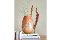 Vase „Arvani“ – Oranges Glas
