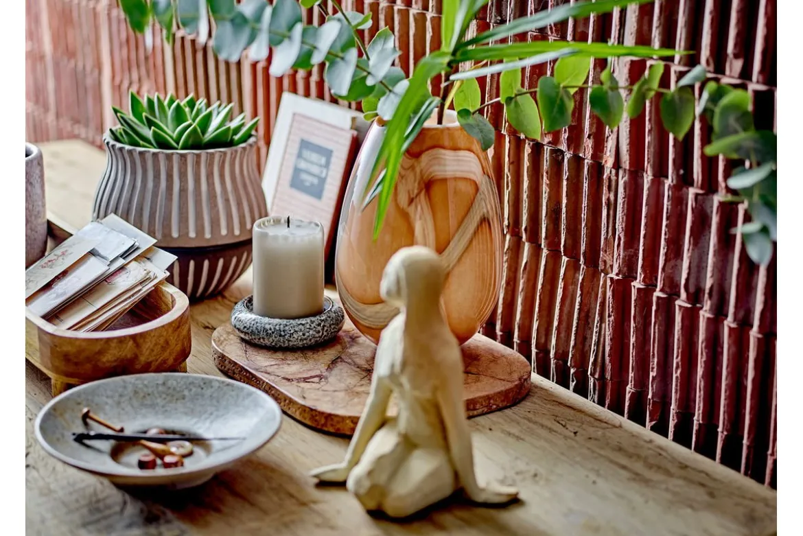 Vase „Arvani“ – Oranges Glas