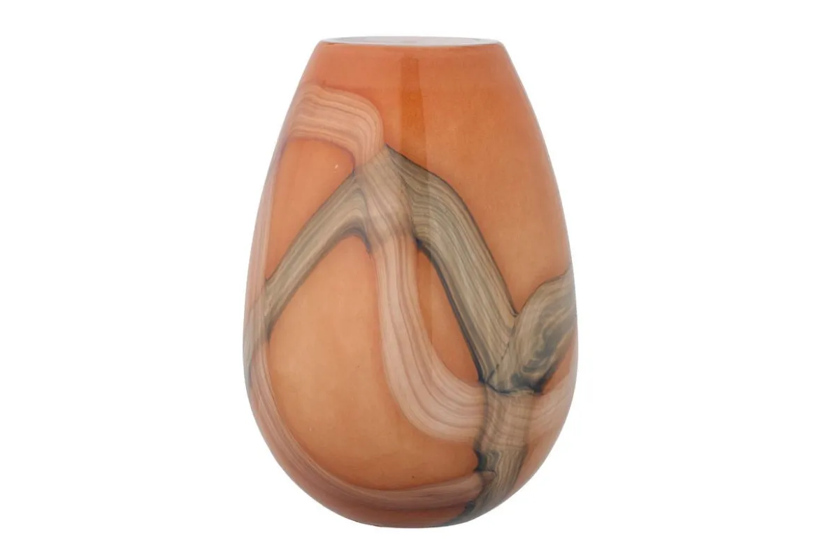 Vase „Arvani“ – Oranges Glas