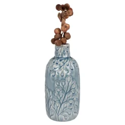 Vase Azurea – Keramik in Blau, 26 cm