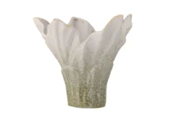 Vase „Caleya“ – Grünes Steingut