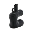 Vase Calvera 19 cm – Skulpturales Designobjekt in Weiß oder Schwarz