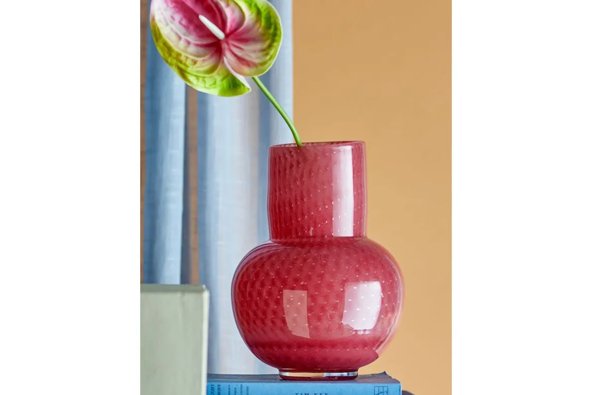 Vase „Cherrybomb“ – aus Glas