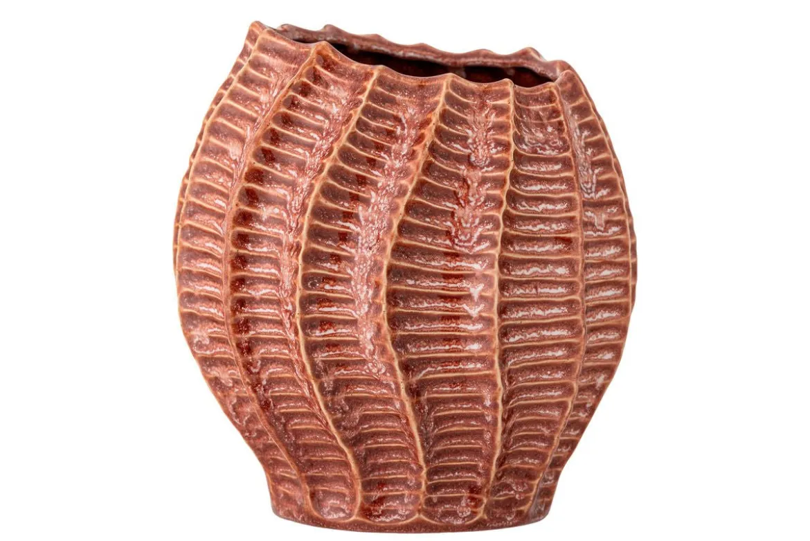 Vase „Cori“ – Keramikvase mit Rillen