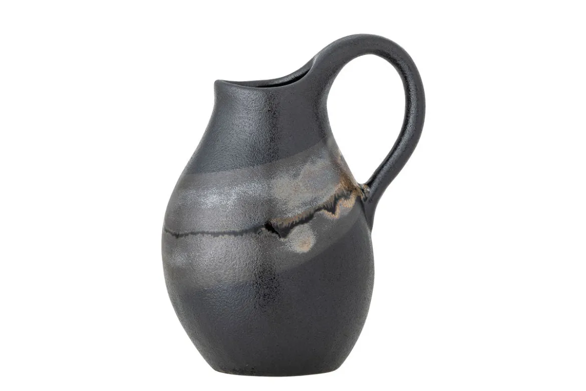 Vase „Dark Alexa“ – aus Steingut