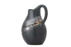 Vase „Dark Alexa“ – aus Steingut
