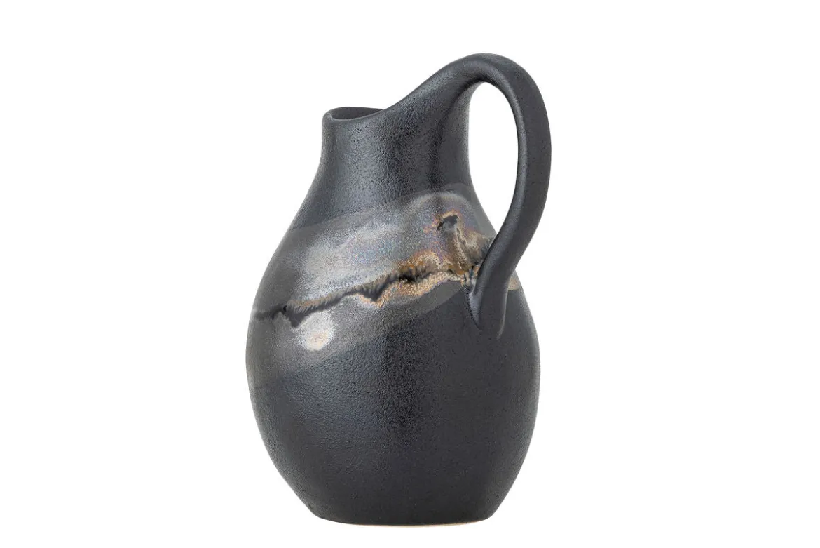 Vase „Dark Alexa“ – aus Steingut