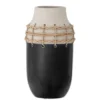 Vase "Darkness" - Keramikvase mit Detail