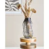 Vase „Elowen“ – Graues Glas