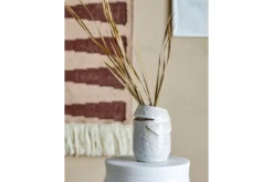 Vase „Eluna“ – Naturfarbenes Steingut