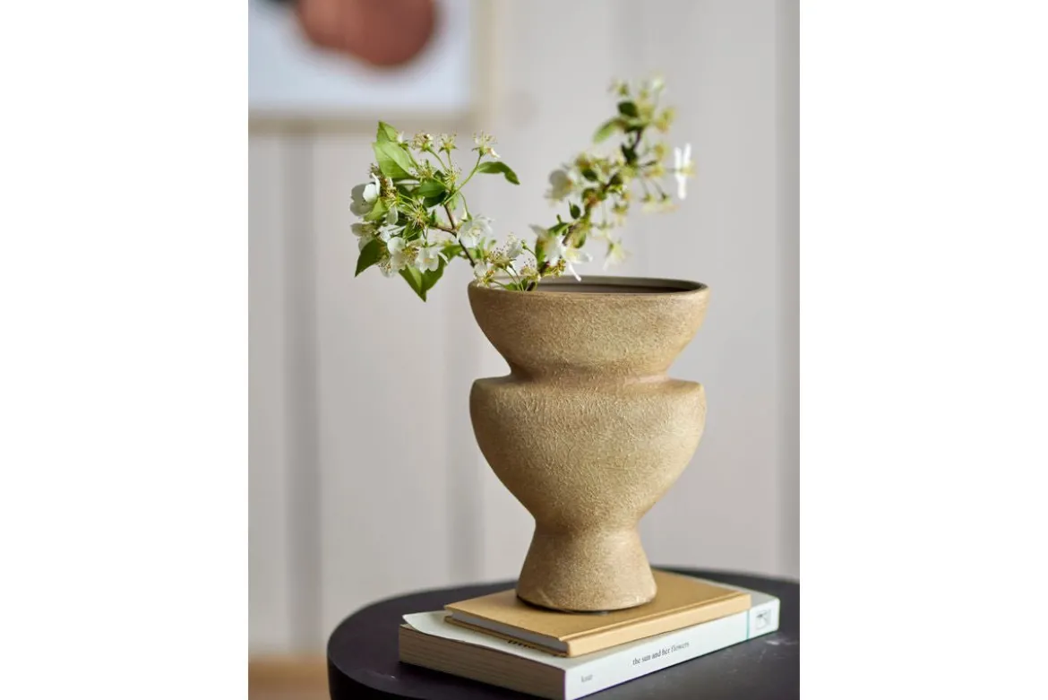 Vase „Elvara“ – Terrakotta in Natur