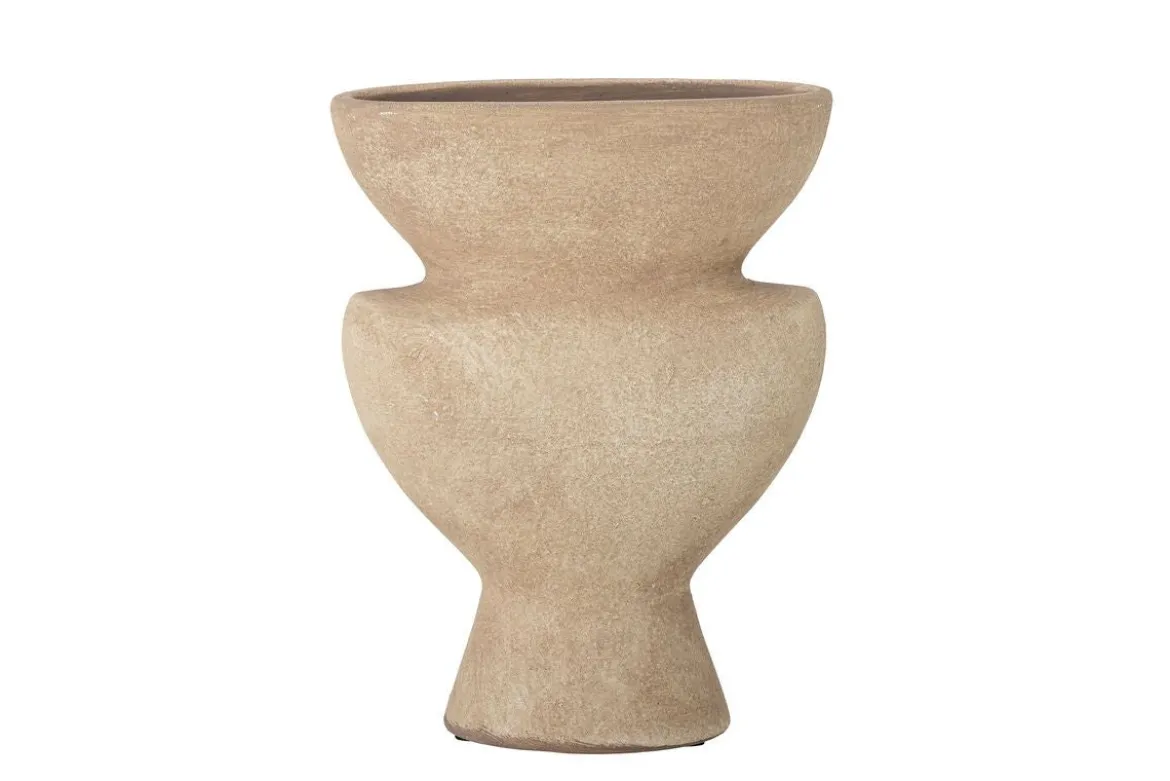 Vase „Elvara“ – Terrakotta in Natur