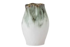 Vase „Elvyn“ – Steingut mit reaktiver Glasur