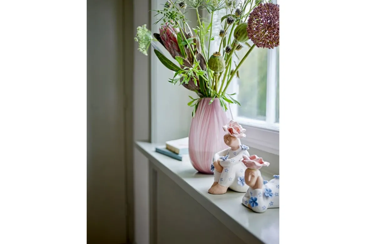 Vase „Ennia“ – Roséfarbenes Glas