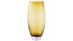 Vase Finn - aus gold-orangem Glas
