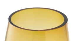 Vase Finn - aus gold-orangem Glas