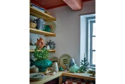 Vase „3 Fishes“ – aus Steingut