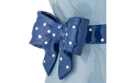 Vase „Florielle“ – Blaues Steingut