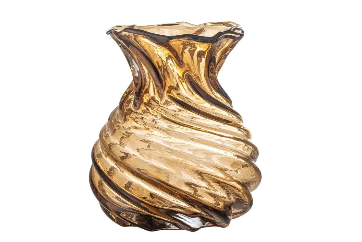 Vase „Golden Spring“ – aus Glas