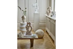 Vase „Izzra“ – aus hellem Steingut