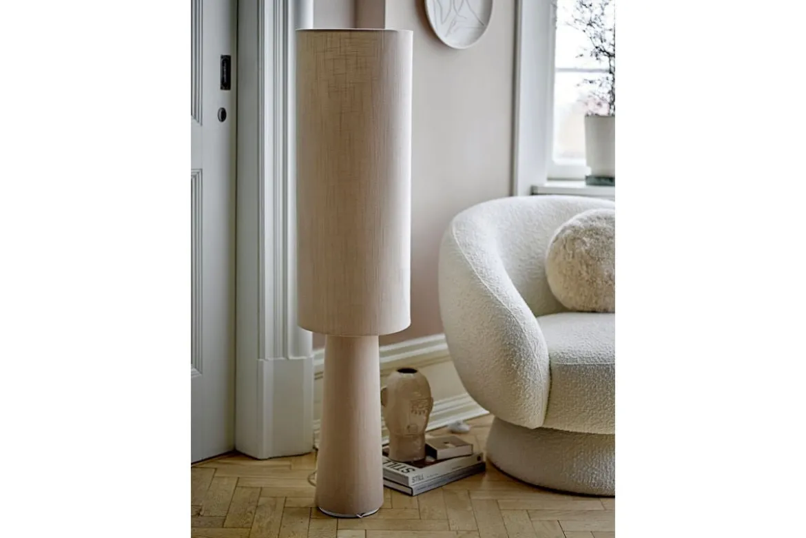 Vase „Izzra“ – aus hellem Steingut