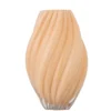 Vase „Kairoa“ – Naturfarbenes Glas