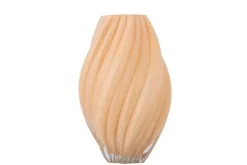 Vase „Kairoa“ – Naturfarbenes Glas