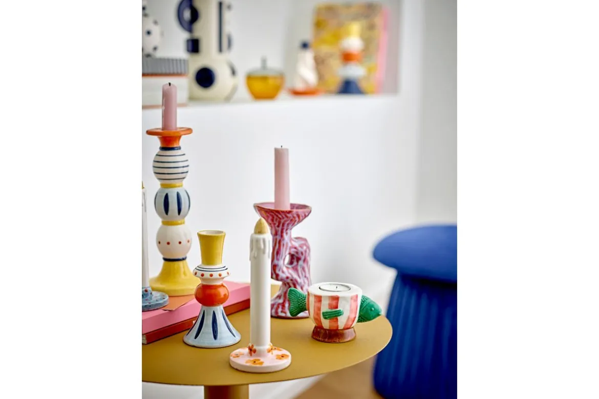 Vase "Kalibri" - bunte Stein Vase