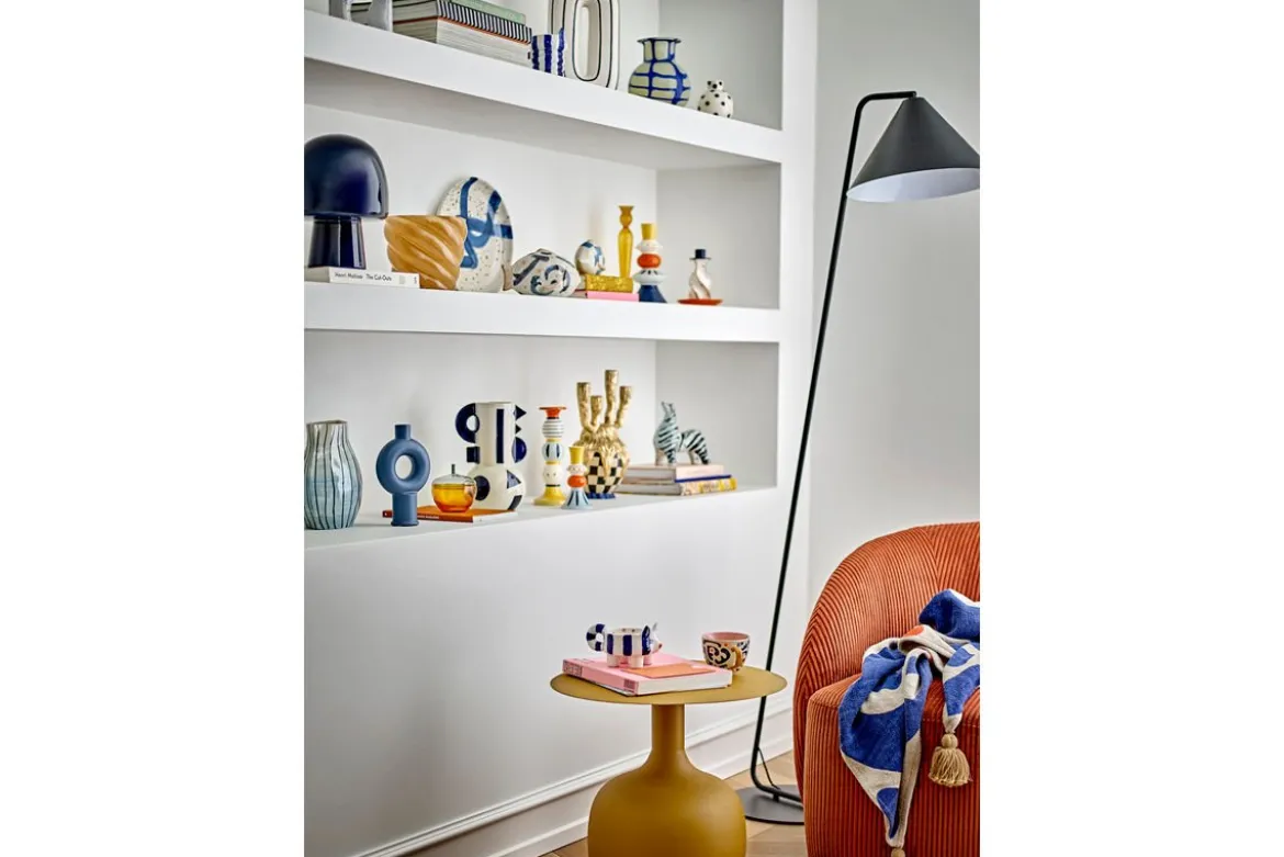 Vase "Kalibri" - bunte Stein Vase