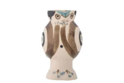 Vase „Kareen“ – Naturfarbenes Steingut