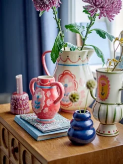 Vase Lilam - Bunt, aus Steingut