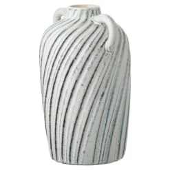 Vase Linea Blu – Keramikvase mit Griffen