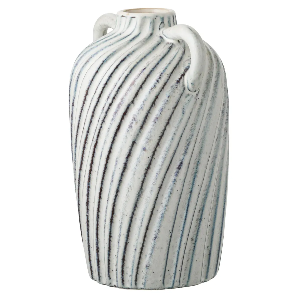 Vase Linea Blu – Keramikvase mit Griffen