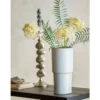 Vase Liz - Weiß, aus Steingut