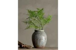 Vase „Lunara“ – Terrakotta in Grün