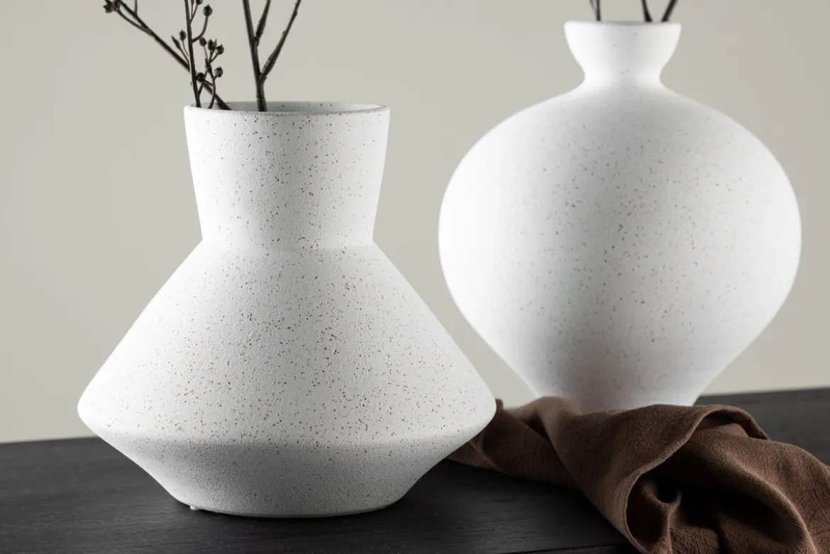 Vase Lunaris Ø22 cm – Designstück in Keramik