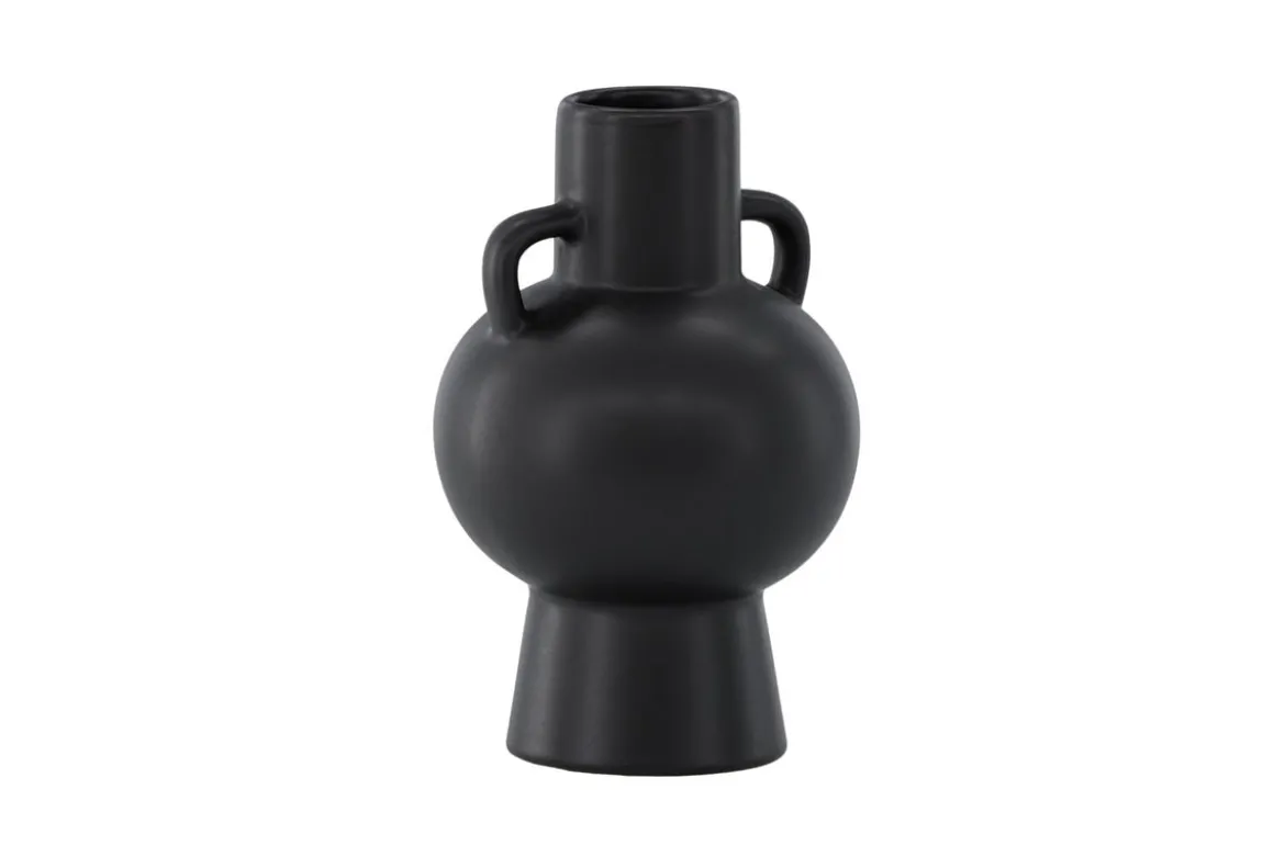 Vase „Lunaro“ – Weiß oder Schwarz, Steinzeug