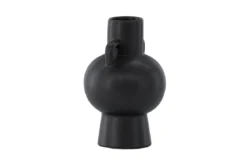 Vase „Lunaro“ – Weiß oder Schwarz, Steinzeug