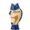 Vase „Maris“ – Blaues Steingut