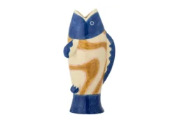 Vase „Maris“ – Blaues Steingut
