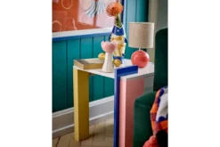 Vase „Maris“ – Blaues Steingut