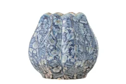 Vase „Marlen“ – Steingut mit reaktiver Glasur