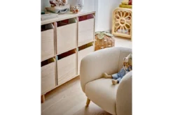 Vase Milly - Braun, aus Steingut