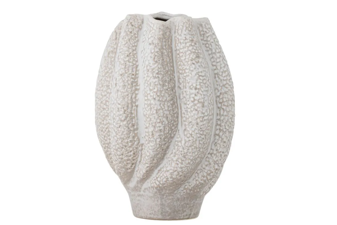 Vase „Muschelo“ – aus Steingut