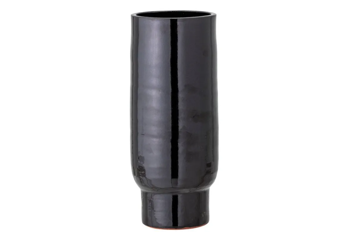 Vase "Namibia" - braune Terrakottavase