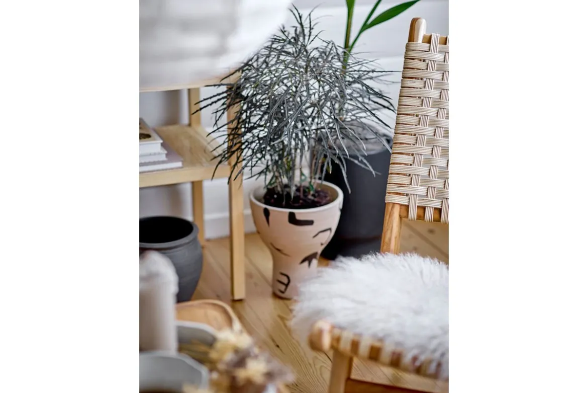 Vase "Nature Hippster" - braune Terrakottavase